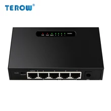 TREOW 5-Port 10M/100M/1000M POE Gigabit Switch 52V 1.25A Ethernet Switch VLAN With External Power for Wireless AP/POE Camera TREOW 5-Port 10M/100M/1000M POE Gigabit Switch 52V 1.25A Ethernet Switch VLAN With External Power for Wireless AP/POE Camera