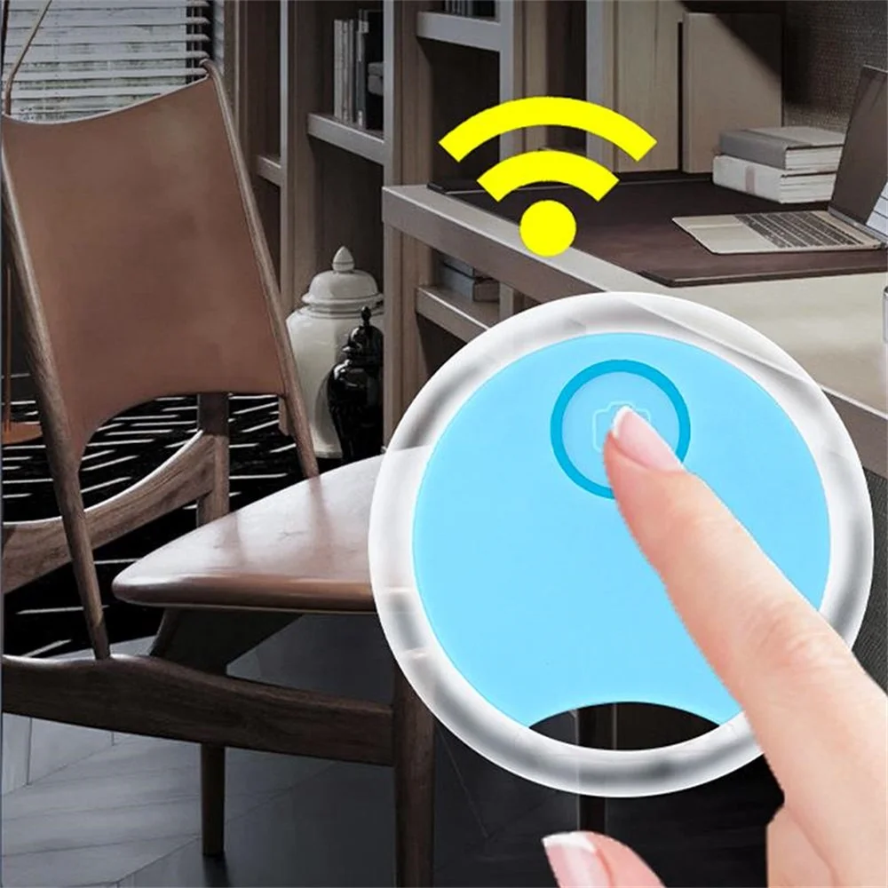 New GPS Tracker Anti lost Keychain Bluetooth Key Finder Positioning Search Bi Directional Alarm Waterproof Reminder