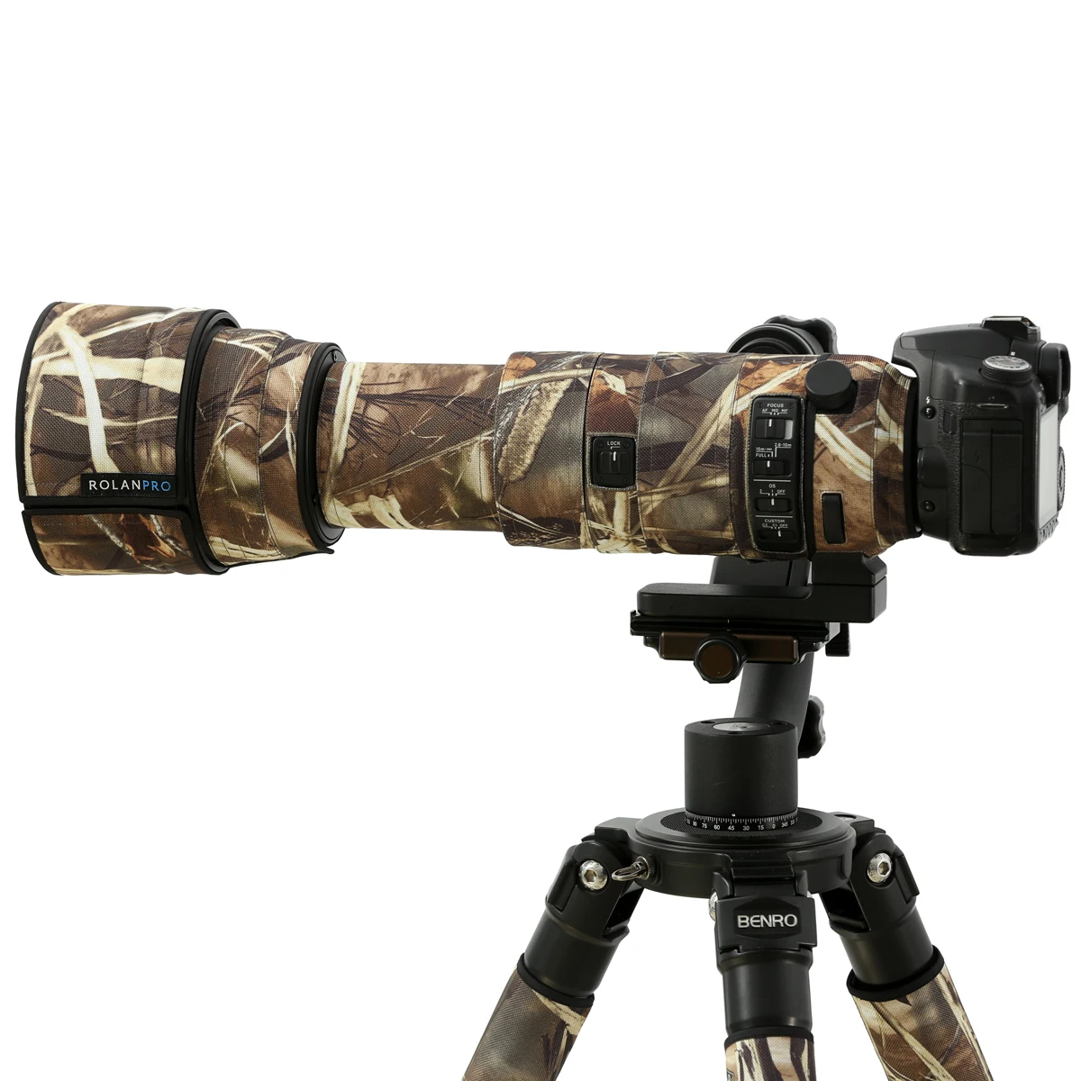 ROLANPRO Waterproof Lens Camouflage Coat Rain Cover for Sigma 60-600mm f4.5-6.3 DG OS HSM Sport Sleeve Case Guns Cloth | Электроника