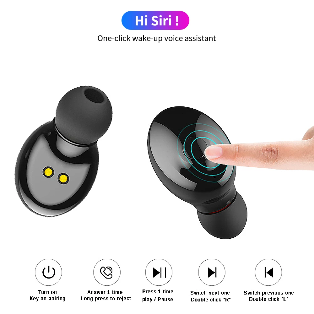 FBYEG XG17 TWS Bluetooth наушники беспроводные наушники свободные наушники спортивные наушники игровая гарнитура телефон