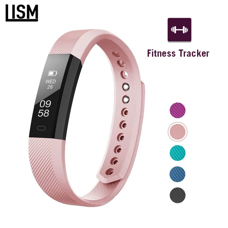 

Fitness Tracker Smart Bracelet ID115 Veryfit APP Bluetooth Band Activity Monitor Alarm Clock Sports Wristband for iOS Android