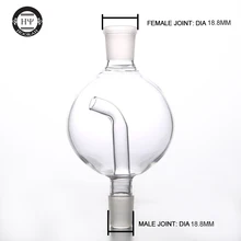 Dia18.8 мм разъем стекло кальян черная Патока Ловец металла кальян соединение наргиле адаптер chicha вкус табака