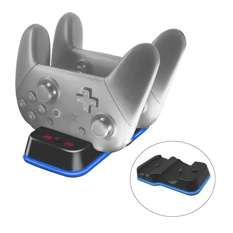 Зарядное устройство с двумя USB портами для Nintendo Switch Pro|Зарядные устройства| |