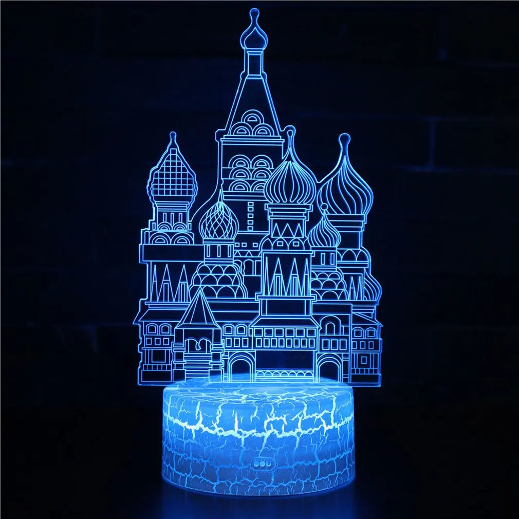 

Parrot 1 Shape Touch Table Lamp 7 Colors Changing Desk Lamp 3D Lamp Led Night Light Stereoscopic Illumination Sale