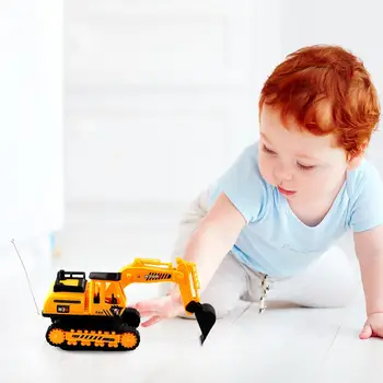 

Creative Wireless Remote Control Simulated Excavator Gift Vehicles Toy for Kids Ability Training Hands-on Brain and Interest