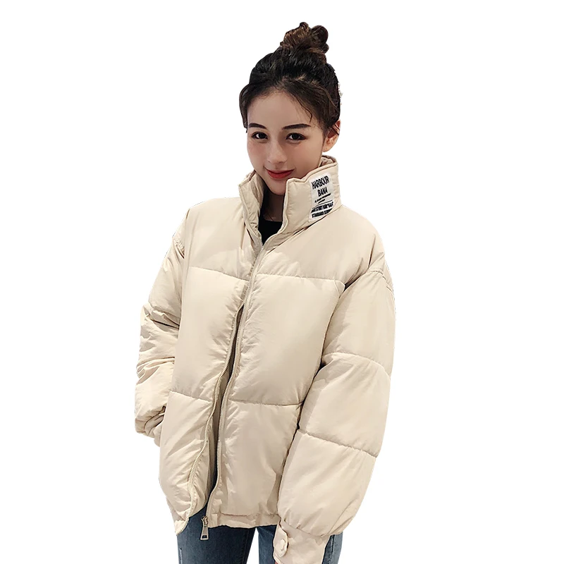 Короткая зимняя куртка новинка 2019 хлопковая женская верхняя одежда Женская
