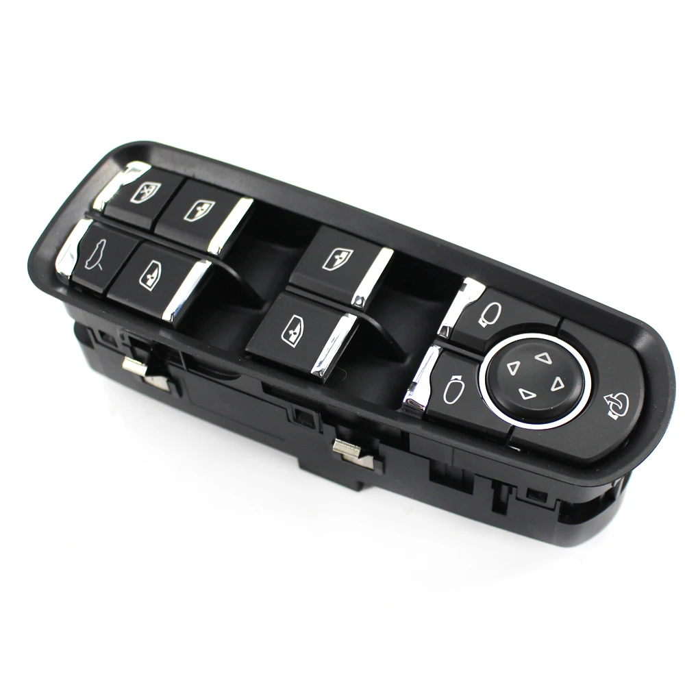 

Front Door Driver Side Electric Power Window Switch with Child Lock for Porsche MACAN 14-17 Cayenne Panamera 10-16 7PP959858HDML