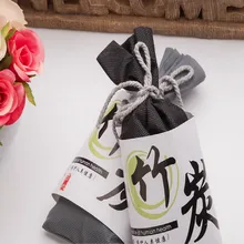 Японский стиль бамбуковый уголь bambu активированный уголь с мешком для угля banboo дезодорирование очищает воздух устраняет формальдехи