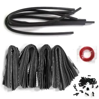 

4 Pcs Front and Back Car Sunshades Curtains UV Rays Protection Window Blind