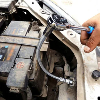 

Flexible Socket Wrench Extension Rod Ratchet 3pcs set Professional tools