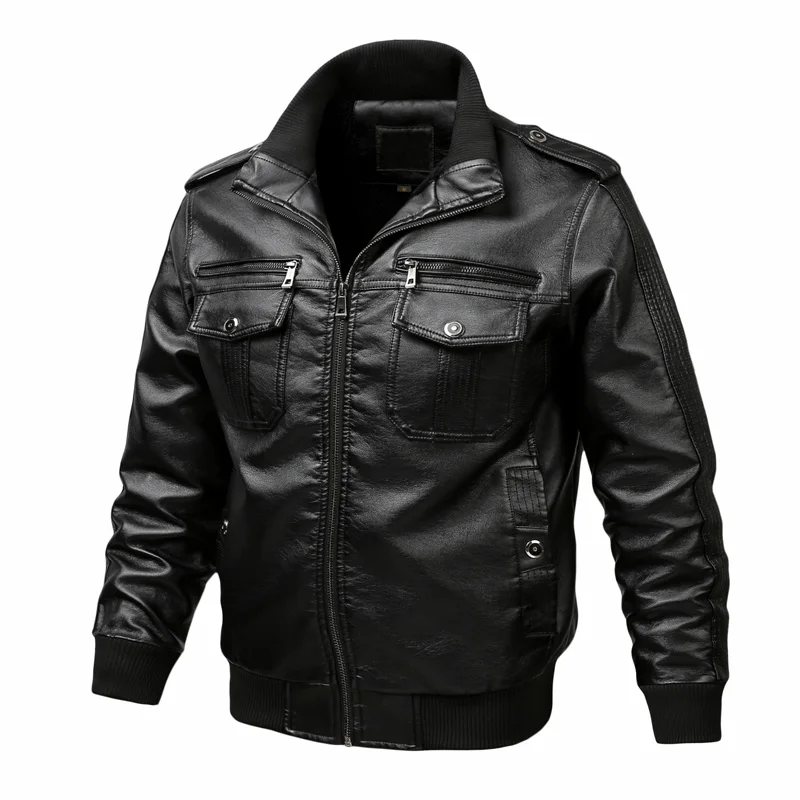 MANTLCONX, новая кожаная куртка, мужские пальто, модный бренд, мотоциклетное кожаное пальто, Качественная верхняя одежда из искусственной кожи, мужская зимняя куртка, 5XL, 6XL