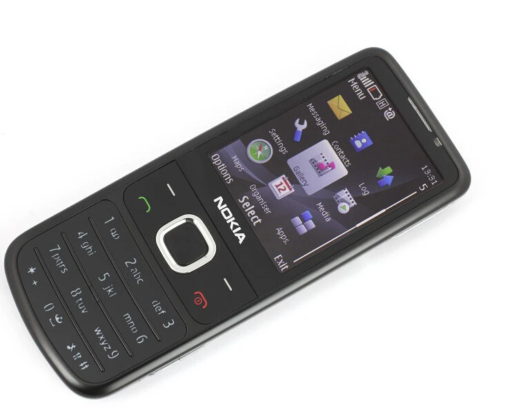 Refurbished Unlocked Nokia 6700 Classic Cell Phone Quad Band 5MP Camera English/Arabic/Russian/Hebrew keyboard support iphone xr refurbished