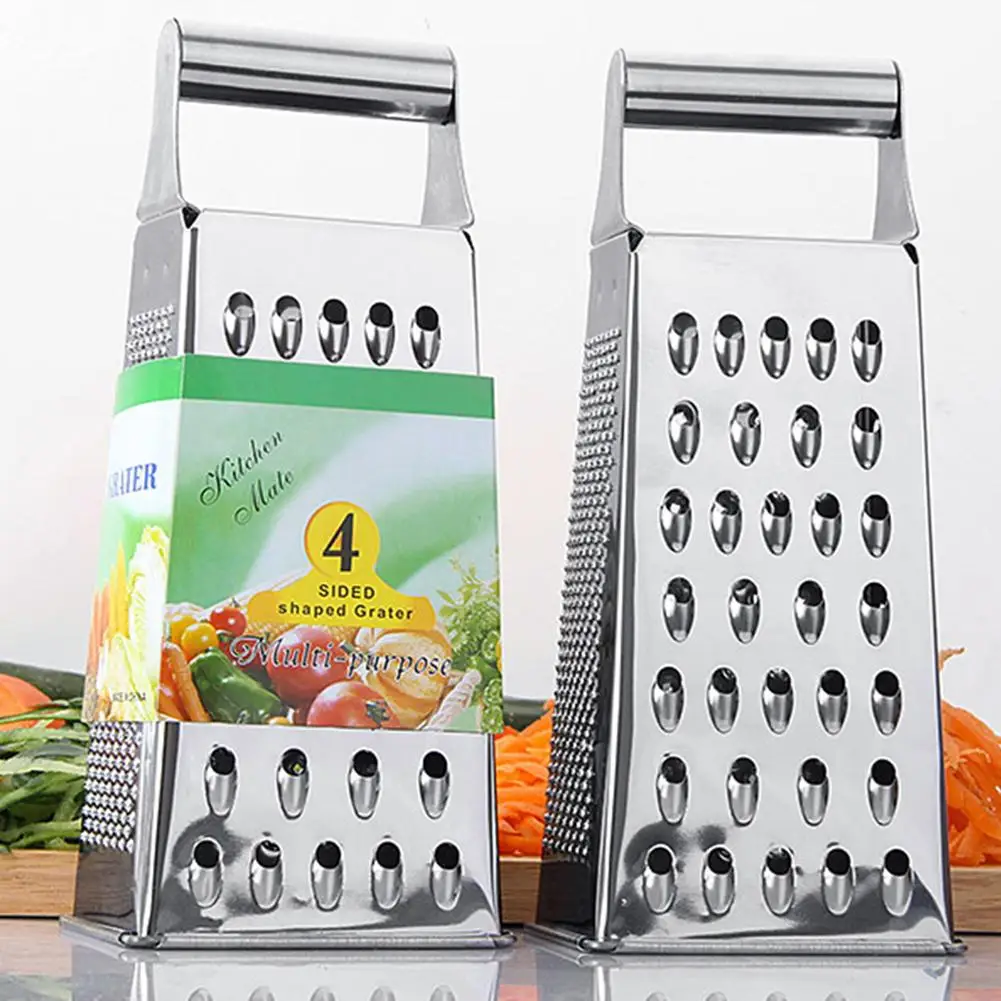 

4 Sides Multifunction Stainless Steel Garlic Chopper Potato Vegetable Slicer