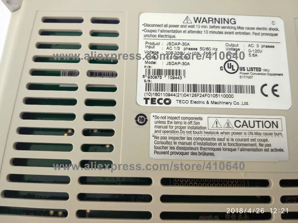  Teco Servo Drive JSDAP-30A  (113)