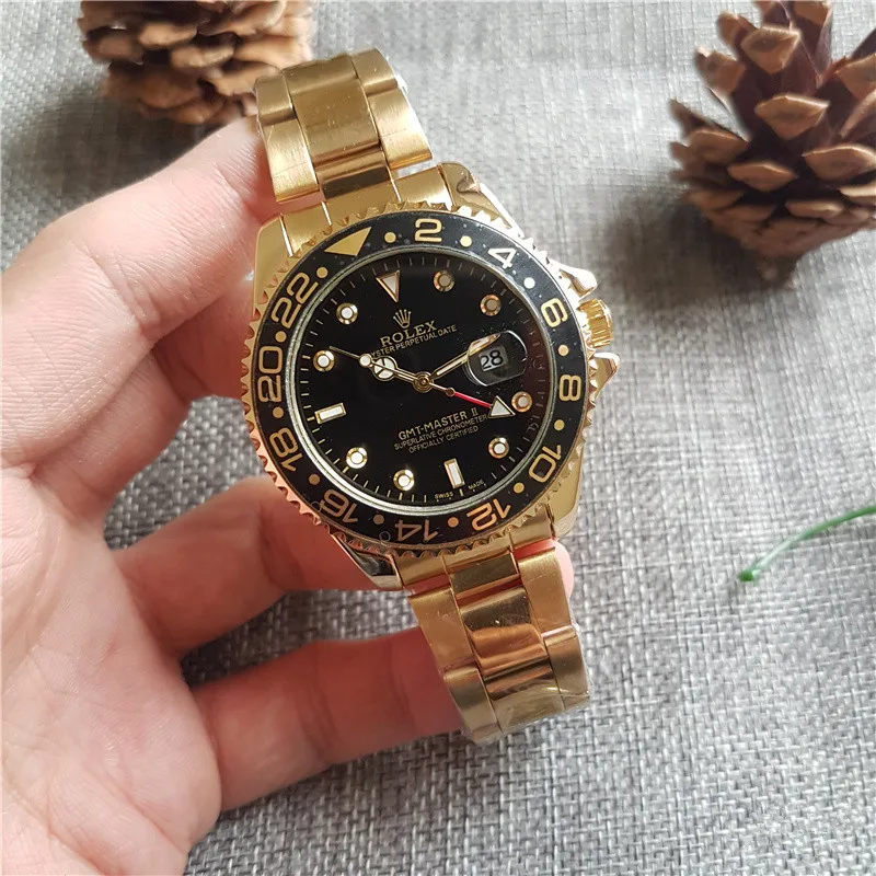 

Ladies and men's watches- leisure fashion business luxury quartz watch sapphire quartz watch can be customized 386