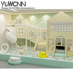 Accessoires de terrain de jeu doux pour enfants, boule coulissante en plastique drôle, clôture de piscine, labyrinthe pour bébé, parc de paradis intérieur 