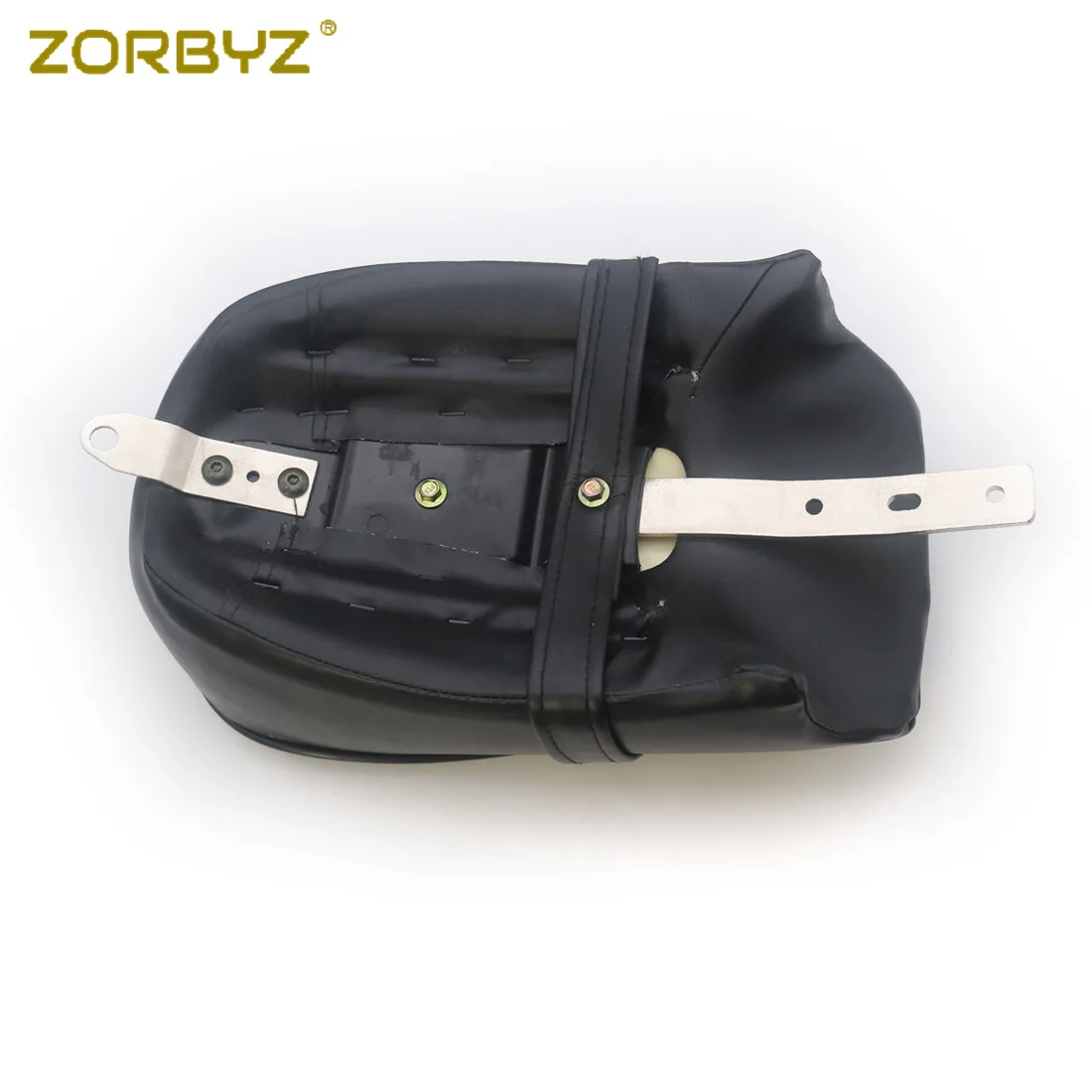 ZORBYZ черная подушка сиденья из синтетической кожи для заднего Harley Sportster Iron 883 XL883N 16