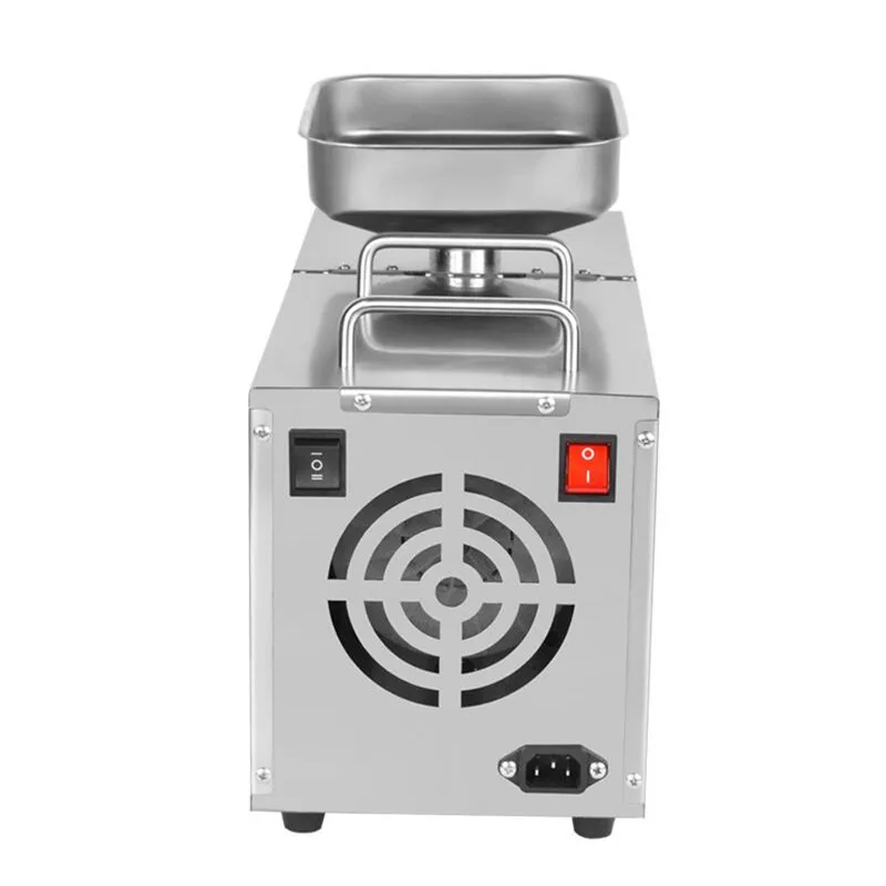 Automatic 500W Oil Press Machine Home Oil Presser Stainless Steel Seed Oil Extractor Small Hot Cold Pressed Oil Machine 5