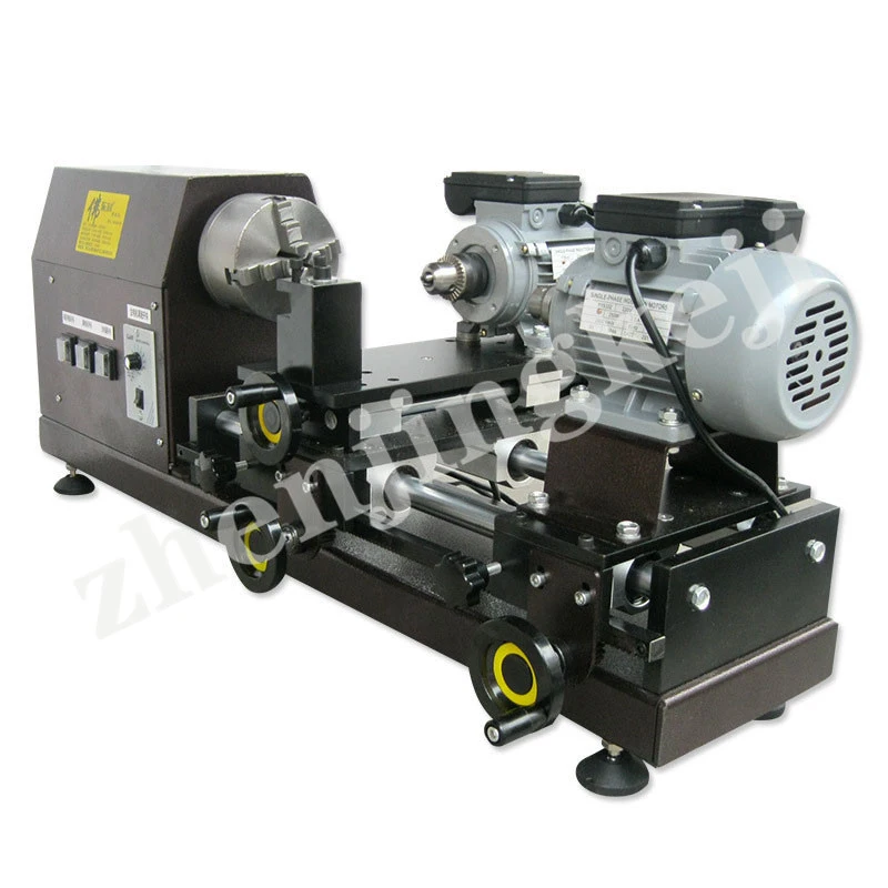 

Large Beads Machine Three Motor Lathe Wood Bead Bracelet Bodhi Processing Center Micro Bead Machine Tool Woodworking Lathe
