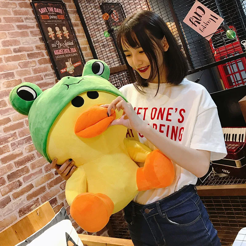 

Sally Duck Plush Toys Small Yellow Duck Doll Hot Selling Doll Adorkable Cute Pillow Crane Machines Doll