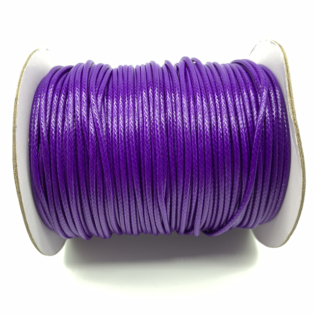 Waxed Cotton Cord Waxed Thread Cord String Strap Necklace Rope For Jewelry Making For Shamballa Bracelet