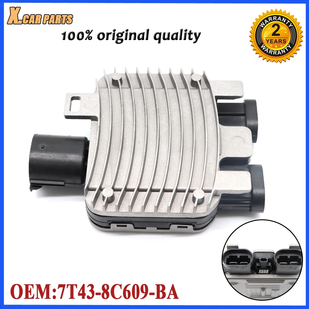 Модуль управления вентилятором для радиатора автомобиля 7T43-8C609-BA Volvo S60 V60 S80 V70 XC60