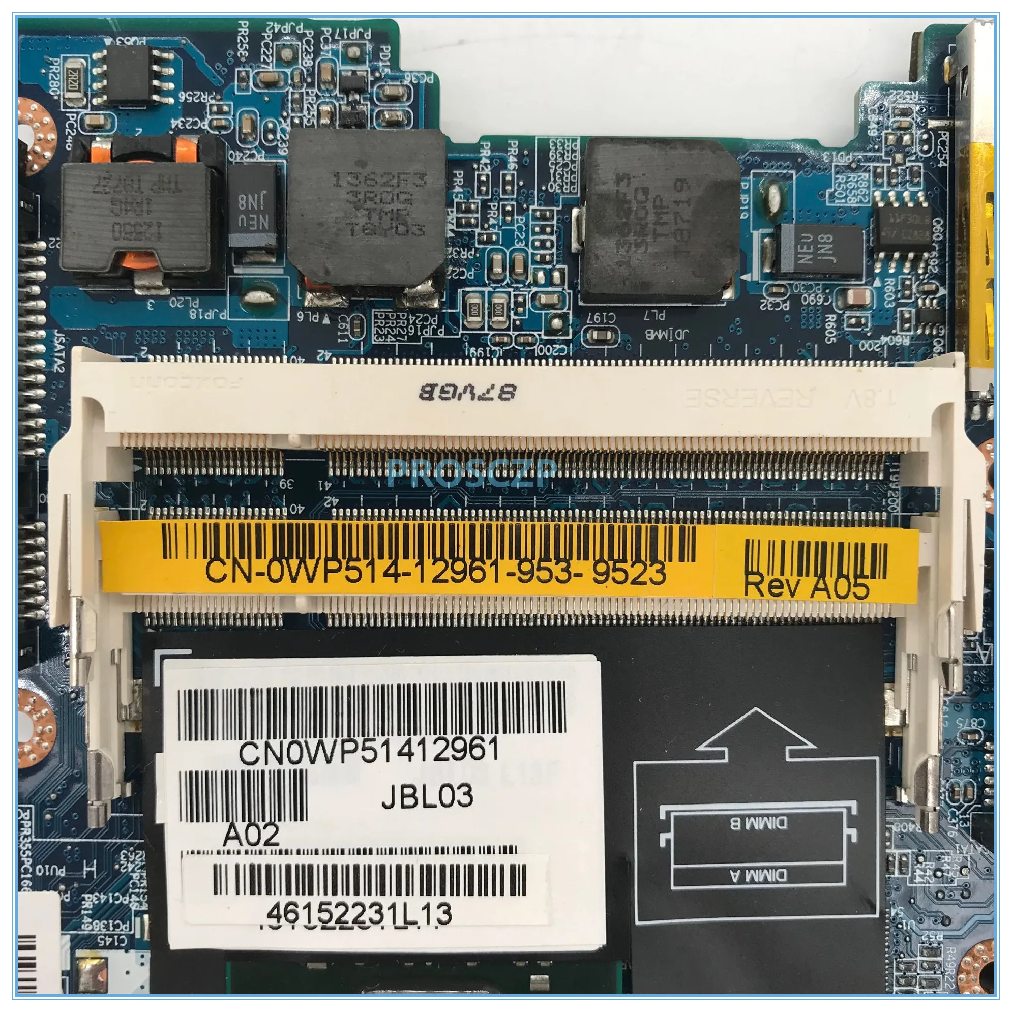 Высокое качество для Latitude E6400 Материнская плата ноутбука CN-0WP514 0WP514 WP514 JBL01 LA-3803P работает хорошо