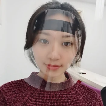 

Transparent Plastic Safety Faces Shields Screen Spare Visors For Head Mask Eye Faces Protection