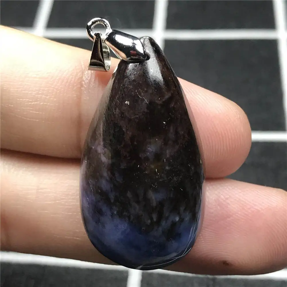 Genuine Natural Sugilite Pendant For Women Lady Crystal South Africa 23x20x9mm Oval Beads Purple Stone Fashion Pendant AAAA