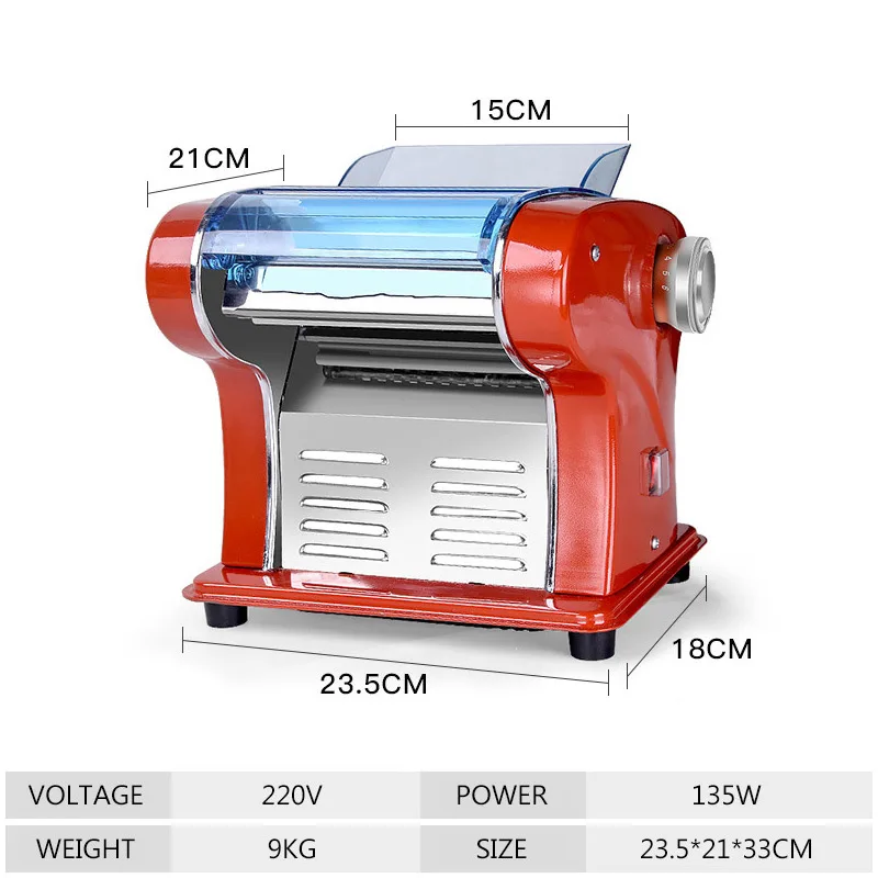 Noodle Maker Household Pasta Machine Dumpling Dough Mixer Rolling Machine Electric Noodles Maker Noodle Cutter