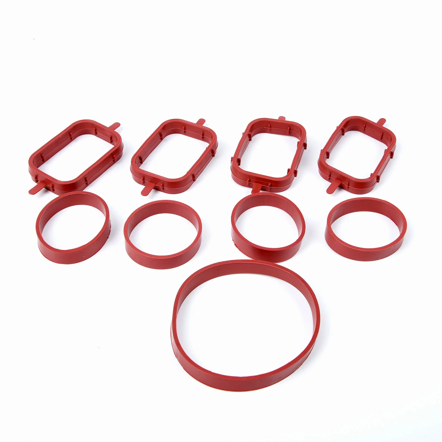 4 Sets Diesel Swirl Flap Blanks Bungs Intake Gaskets Kit For BMW M47