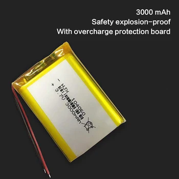 

3.7V 3000MAh Lithium Polymer Battery Rechargeable Lithium Ion Battery 104060 Mobile Power Battery 894160