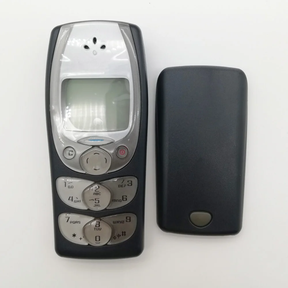 Корпус передней лицевой панели рамка Крышка для Nokia 2300 чехол+ задняя крышка+ английская Клавиатура