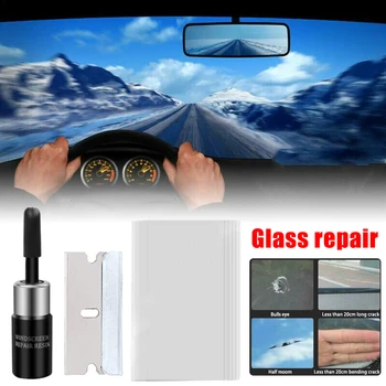 

Car Accessories Car Window Cracked Glass Repair Recover Kit Windshield DIY-Tools Glass Scratch Glass Repair Rein Tools