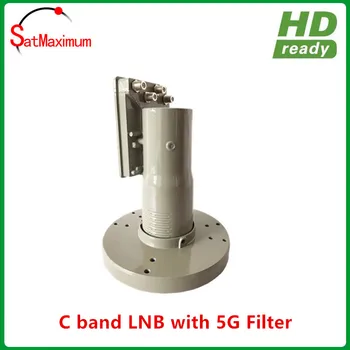 

C band LNB with 5G Filter Quad Output For 3.5GHz 5G interference