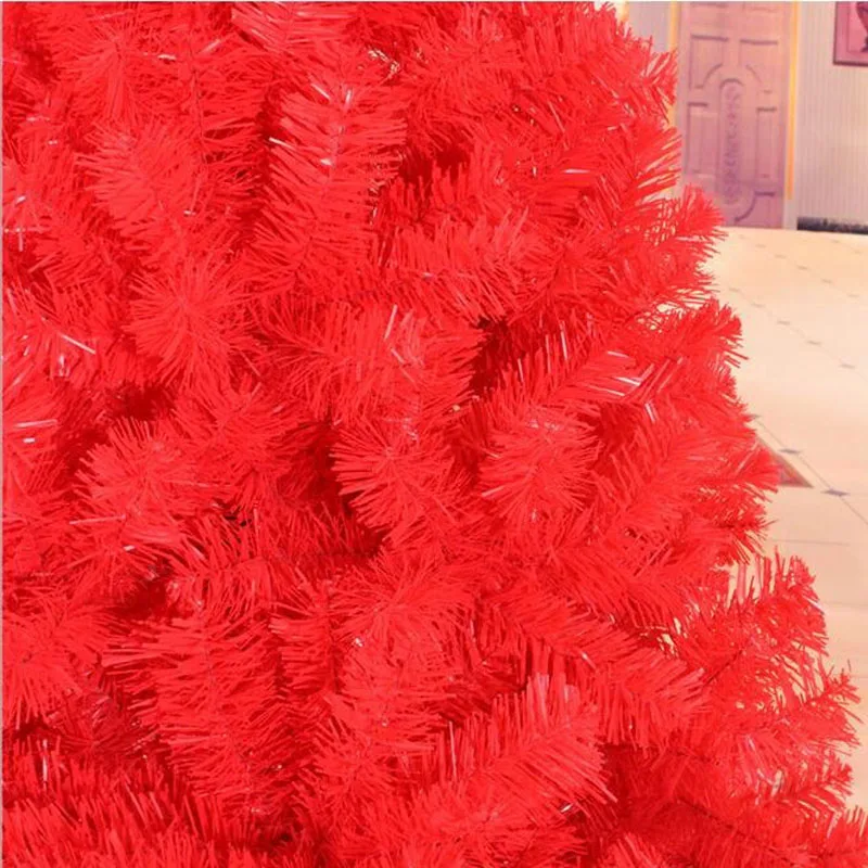 2-4-m-240CM-Luxury-Encryption-Red-Christmas-Tree-Heavy-Pine-Artificial-PVC-Ximas-Christmas-Trees (4)