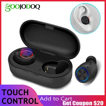 

Wireless Headphones Bluetooth Earphone 5.0 Touch Bluetooth Headset TW60 TWS iPX5 Bluetooth Sports Earphones With mic