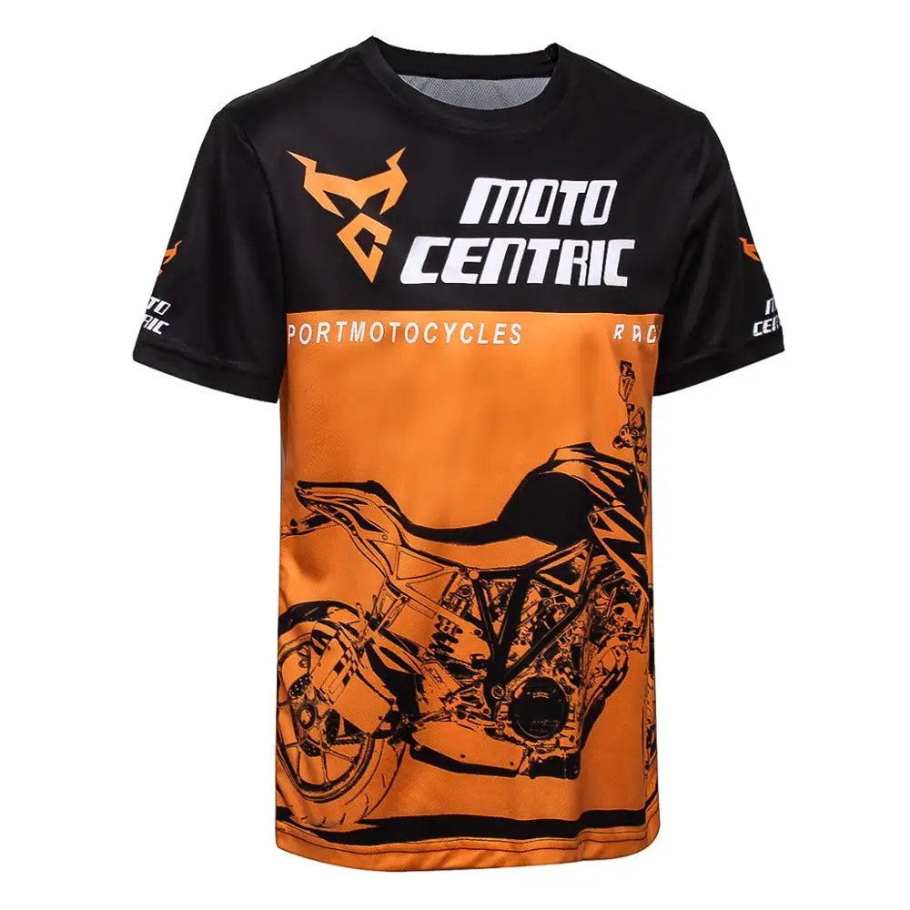 

Explosive models KTM wind off-road T-shirts Mountain bike riding Jersey sleeves Bicycle speed drop suits Motorcycle racing suits