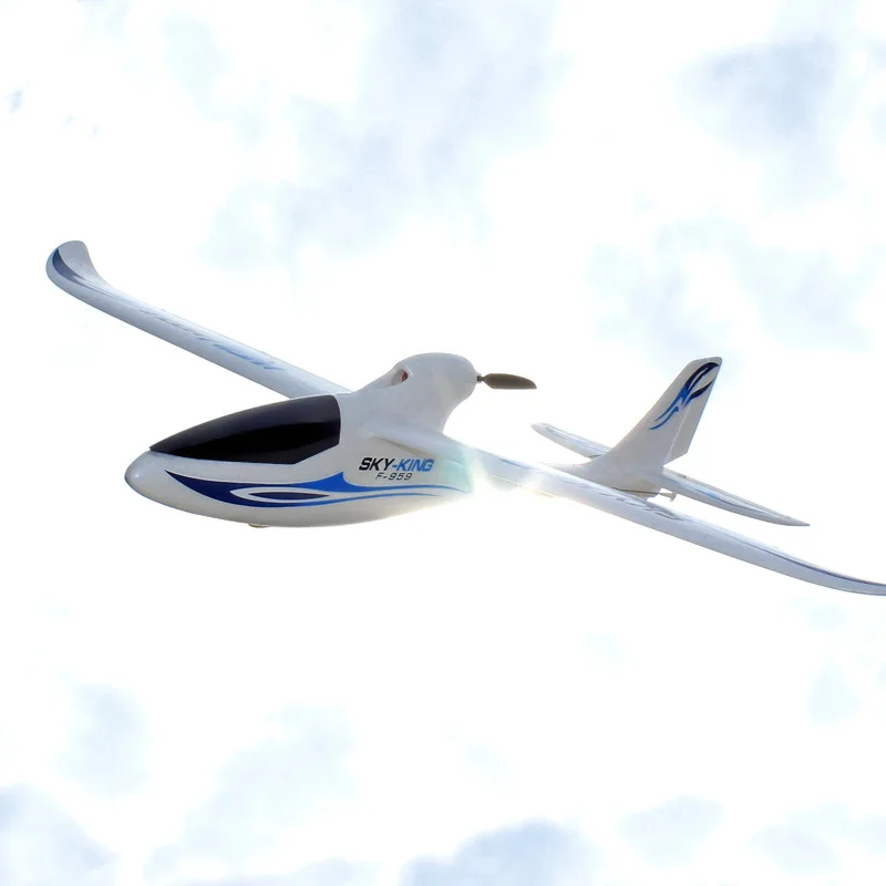 

Weili F959 Remote Control Hyperdynamic Glider Push-Back Fixed-Wing 2.4G Three-Channel Airplane Aviation Model