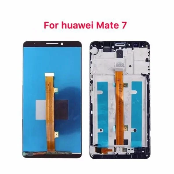 

For Huawei Mate 7 LCD and Touch Screen Assembly Digiziter Replacement for Huawei Mate7 Phone Free Shipping black white gold