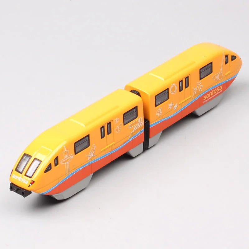 1:120 весы Сингапур Sentosa Express monorail line#1 серфинг железная дорога литье под давлением и автомобили-модельная игрушка для мальчиков подарок сувенир