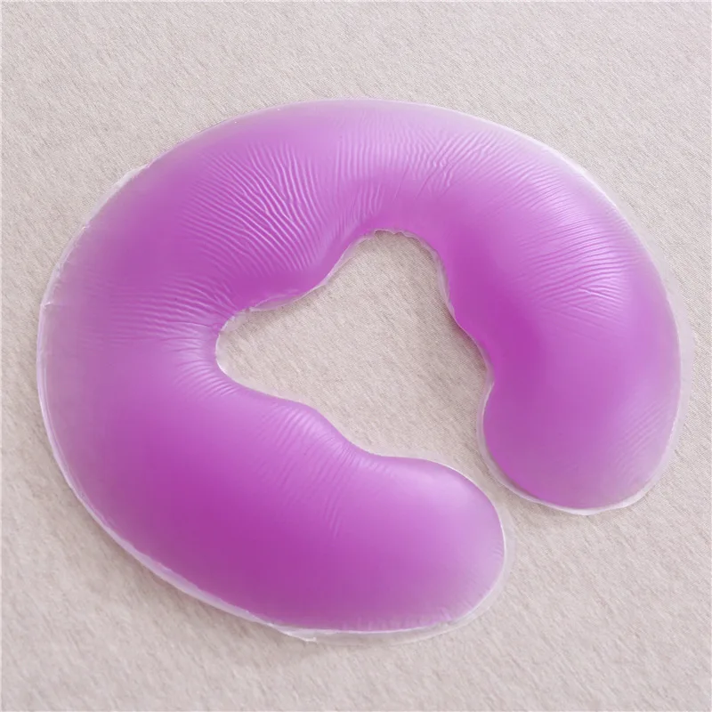 Silicone Pillow SPA Beauty Gel Pad Face Rest Non-slip Body Spa Massage Relax Cradle Cushion Soft Salon Bolsters Pad Beauty Care 6