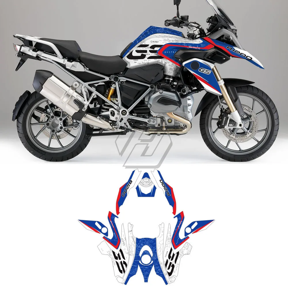  ׷ Į ŰƮ ̽, BMW R1200GS R1200 GS 2014-2018 - World Map
