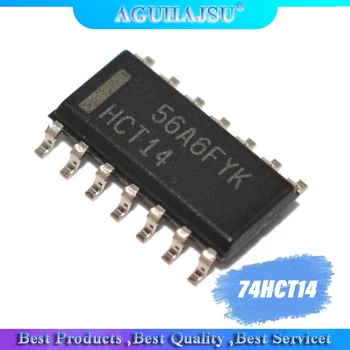 

10pcs/lot 74HCT14 74HCT14D SN74HCT14D SOP14-3.9MM new original