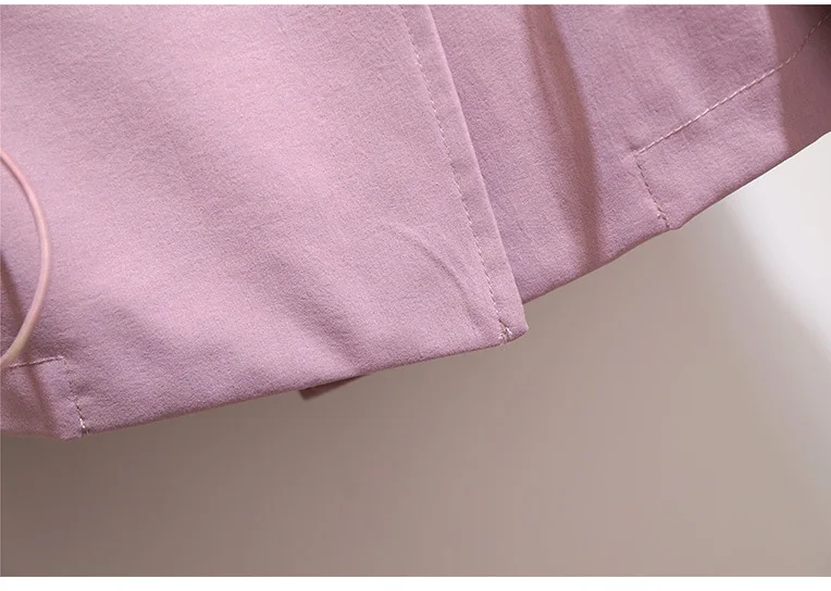 Женская одежда ropa mujer Ранняя осень негабаритная женская одежда двубортный Досуг коллекция талия короткая ветровка куртка