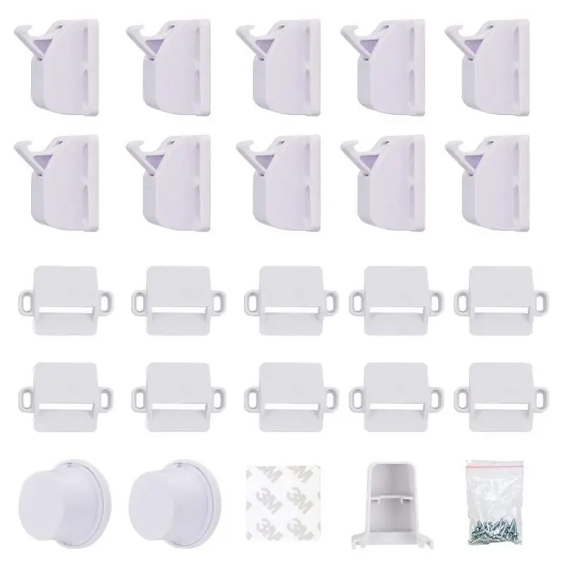 Safety Child Adhesive Cabinet Locks Children Proof Cupboard Baby Locks Latches For Cabinets Drawers