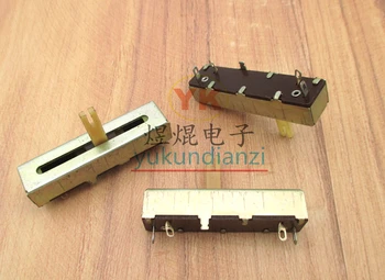 

5cm 50mm 100K shaft length 16MM mono mixer sliding potentiometer fader vertical