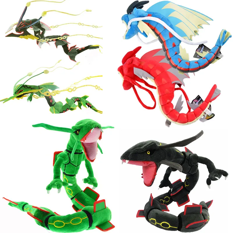 8 стилей Dragonair Gyarados Mega Rayquaza Sky Dragon Pocket Animal Series плюшевые игрушки кукла День рождения