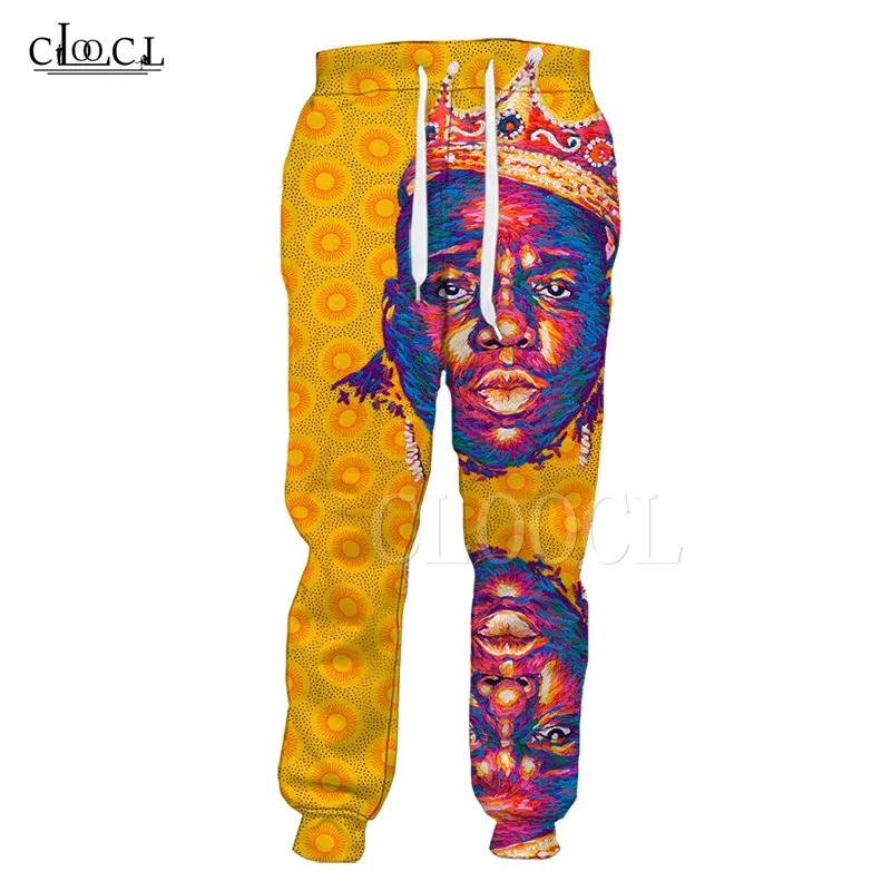 Trousers Новинка, модные брюки, Rapper Biggie Smells, 3D принт, хип-хоп, спортивные штаны, уличная одежда для женщин и мужчин, повседневные штаны на шнурке, брюки - Цвет: Trousers