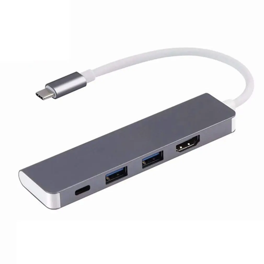 

Lightweight Small Size USB C To HDMI 4K Adapter Converter Desktop Experience For Galaxy Note8/S8/S8+